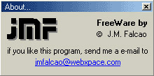 Freeware by  J. Falcao